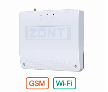Контроллер отопительный ZONT SMART 2.0 GSM/Wi-Fi для газовых и электрических котлов